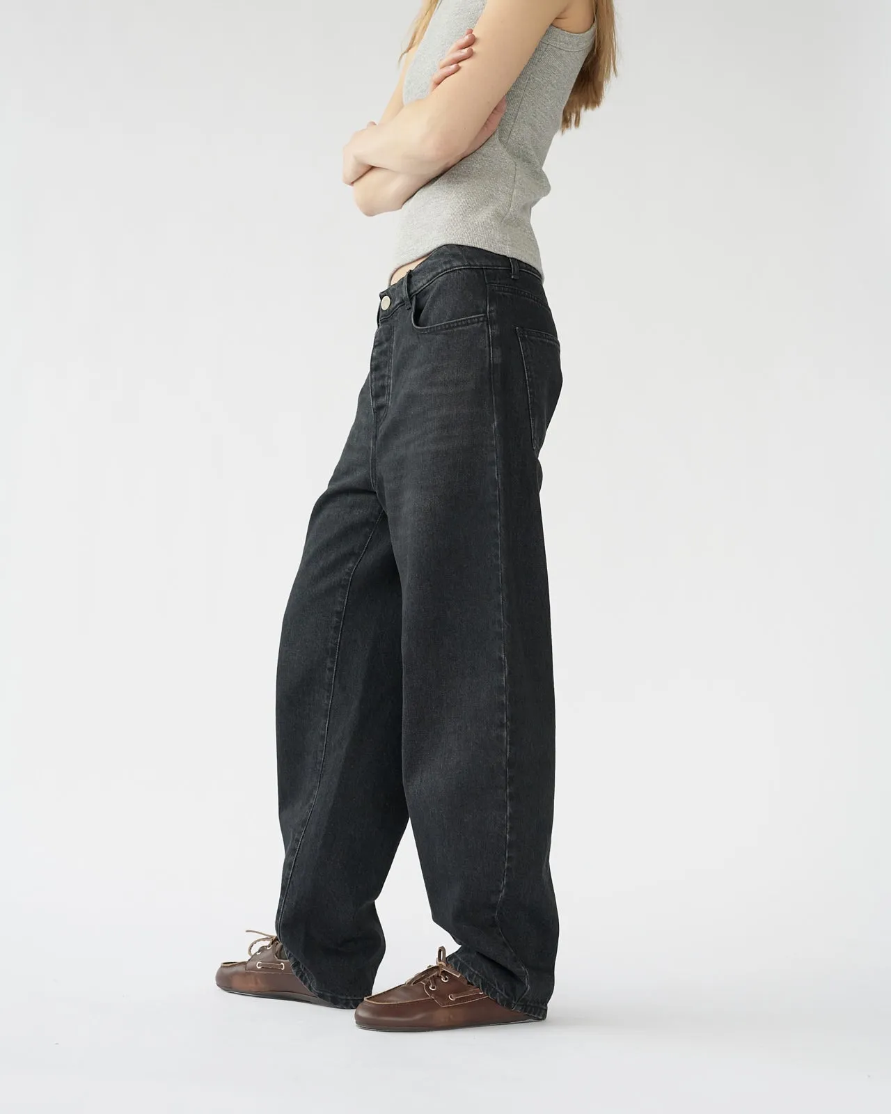 Hemp/Cotton Barrel Jeans sold by AF Agger product image thumbnail 3
