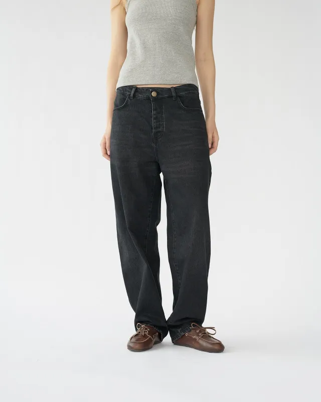 Hemp/Cotton Barrel Jeans made by AF Agger