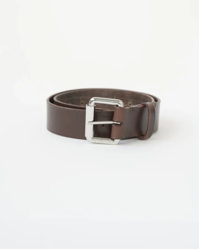 Tärnsjö leather belt - wide made by AF Agger
