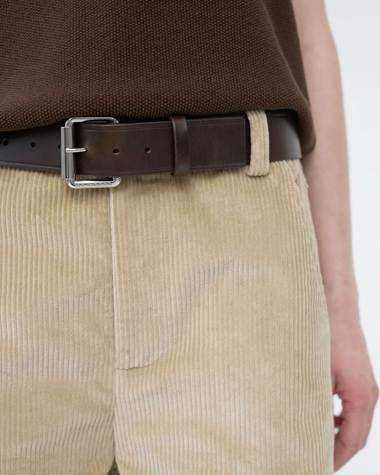 Tärnsjö leather belt - wide sold by AF Agger product image thumbnail 2