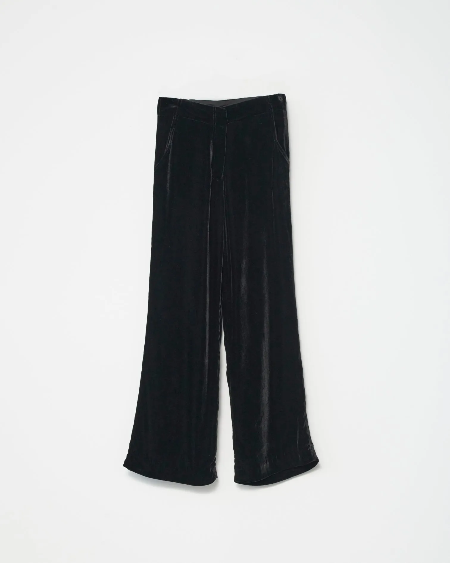 Silk Velvet Flared Pants sold by AF Agger product image thumbnail 5