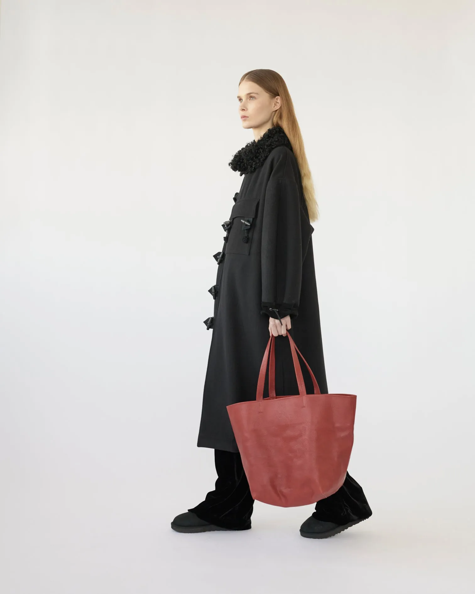 Full Grain Leather Tote Bag sold by AF Agger product image thumbnail 2