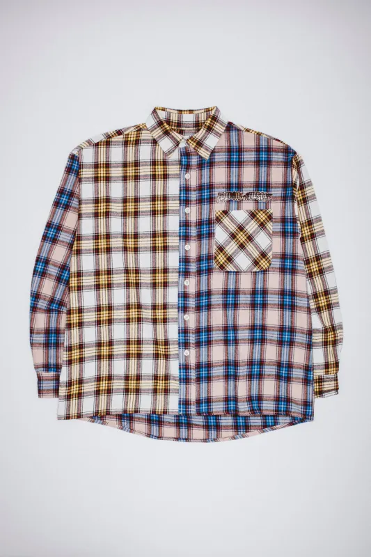 Color Block Flannel made by Fucking Awesome