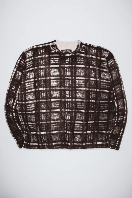 Printed Plaid Sweater made by Fucking Awesome