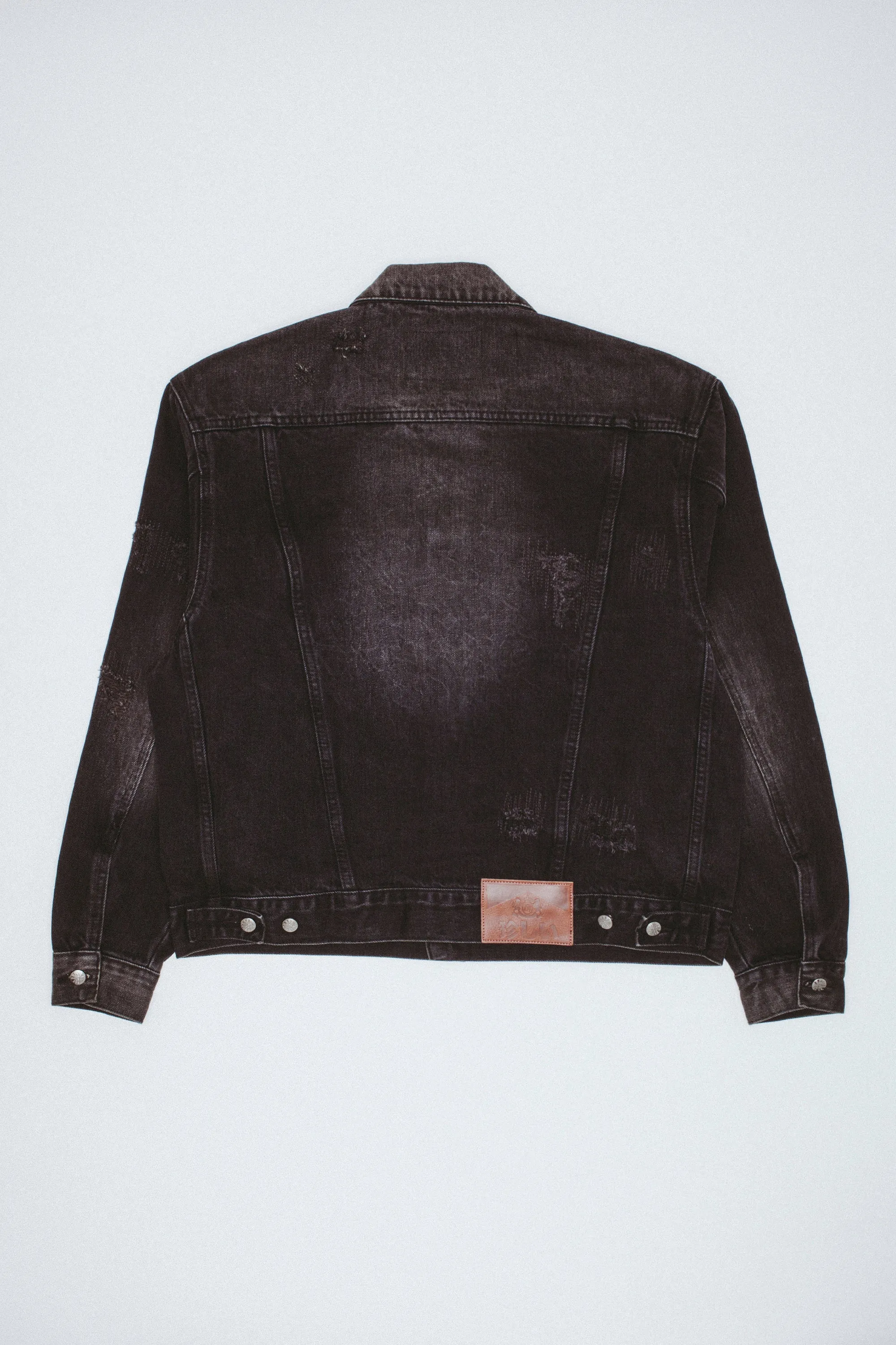 Distressed Denim Jacket sold by Fucking Awesome product image thumbnail 2