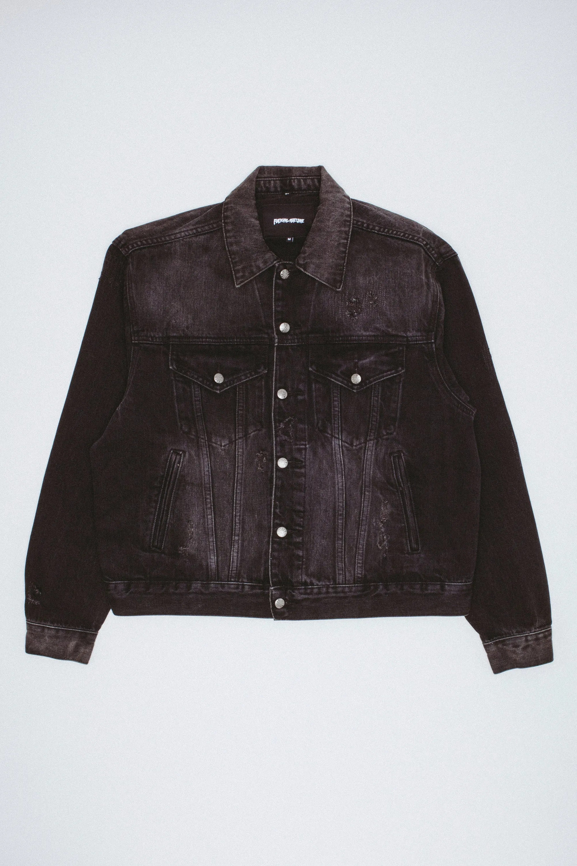 Distressed Denim Jacket sold by Fucking Awesome