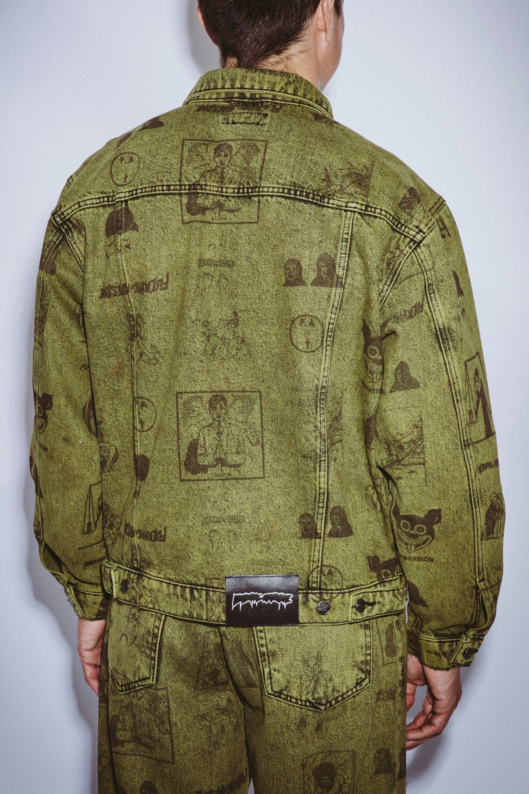 Cut Outs Trucker Jacket sold by Fucking Awesome product image thumbnail 3