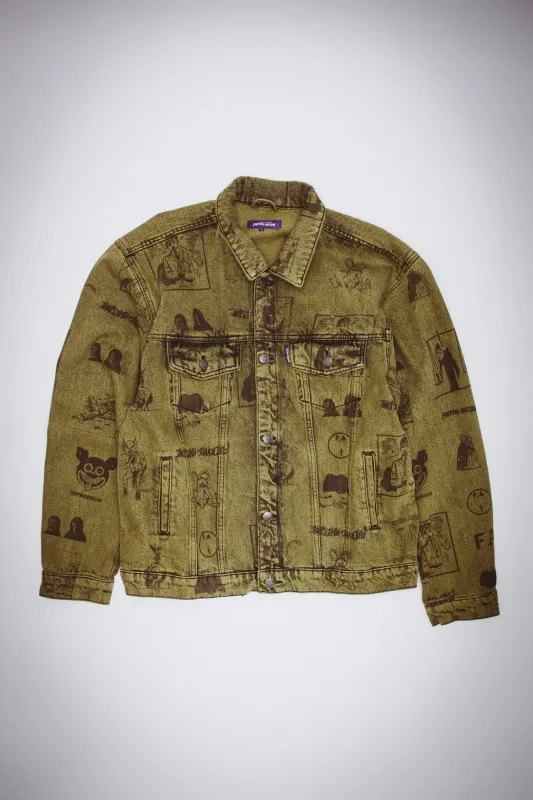 Cut Outs Trucker Jacket made by Fucking Awesome