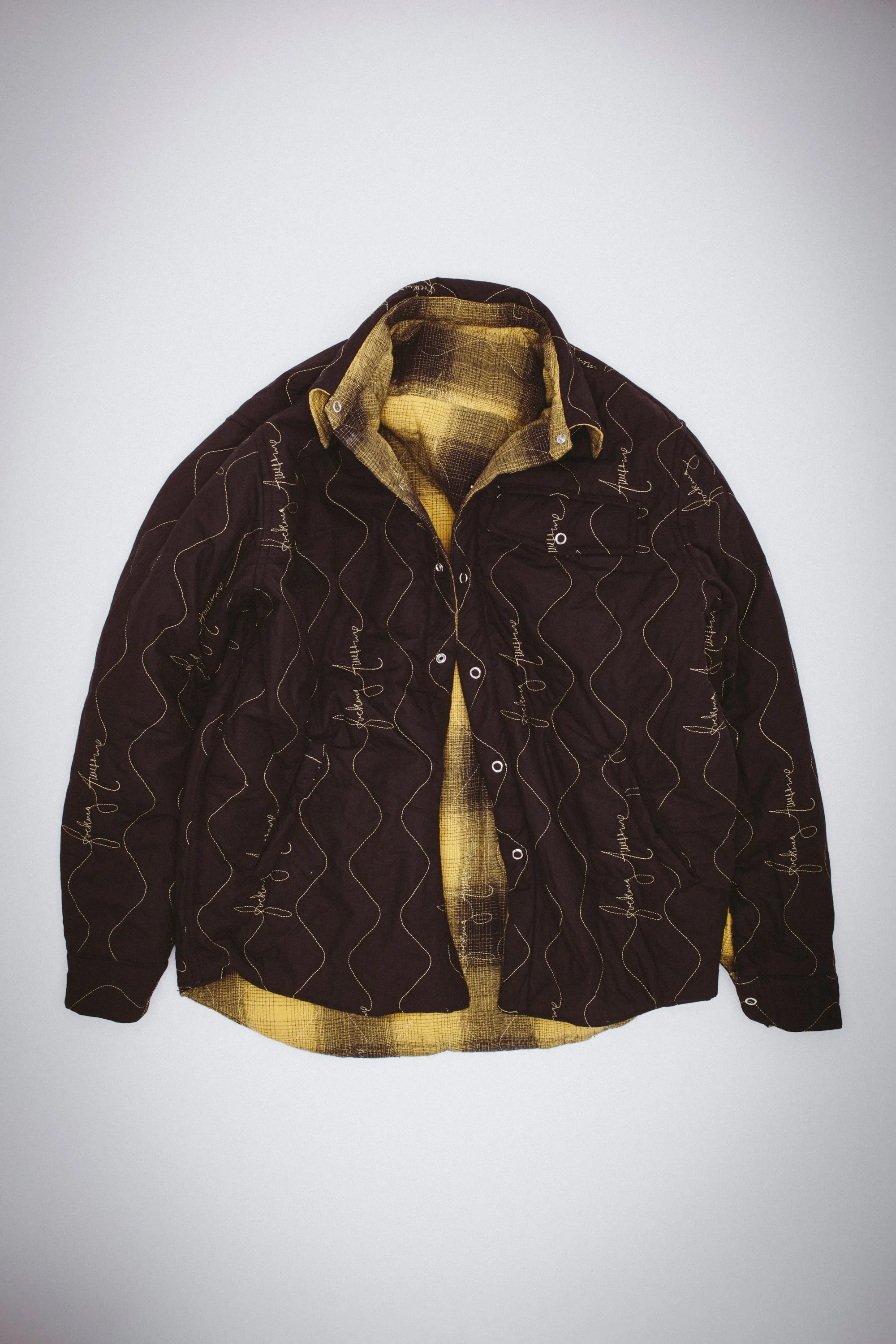 Lightweight Reversible Flannel Jacket sold by Fucking Awesome product image thumbnail 3