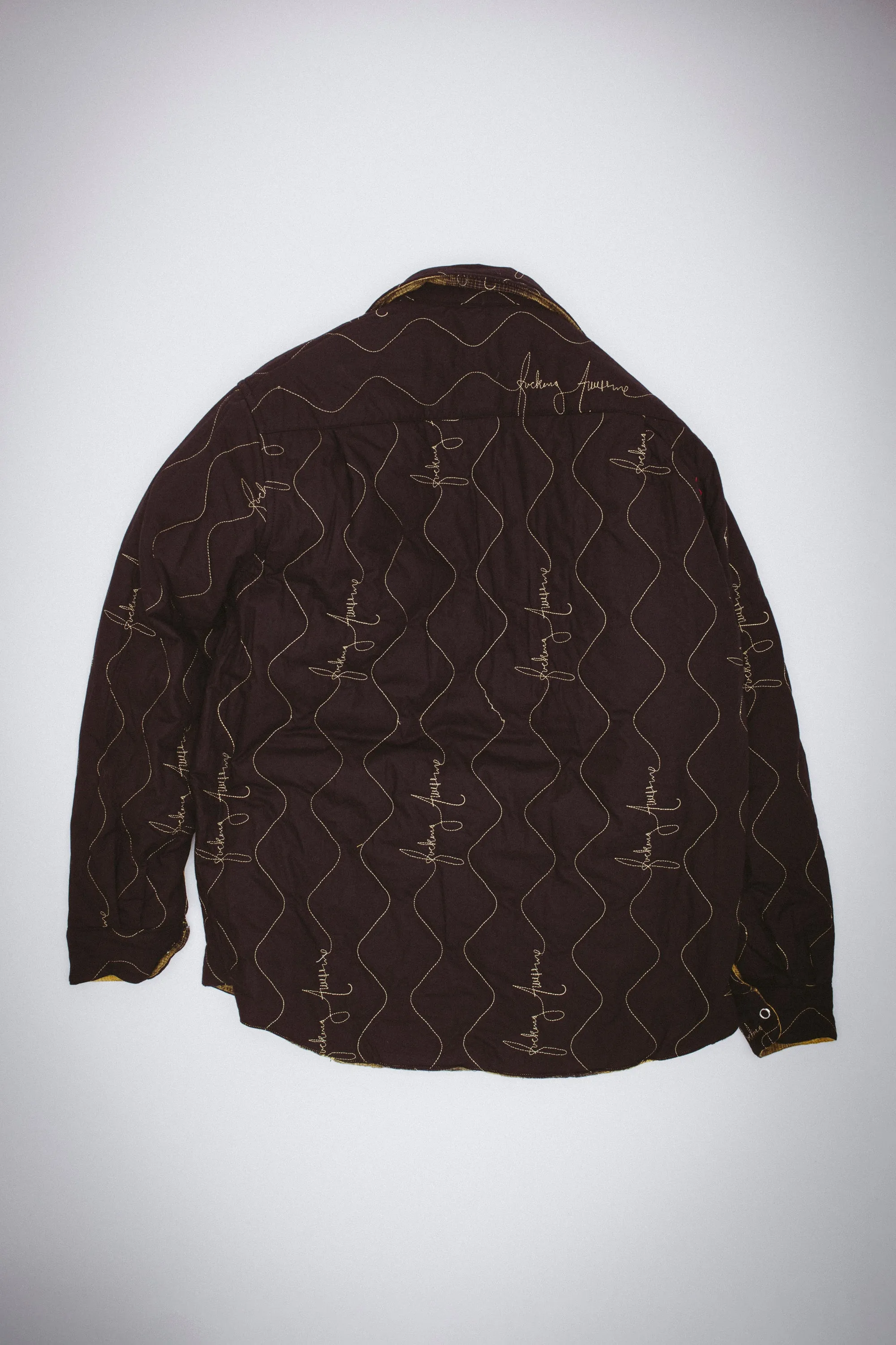Lightweight Reversible Flannel Jacket sold by Fucking Awesome product image thumbnail 4