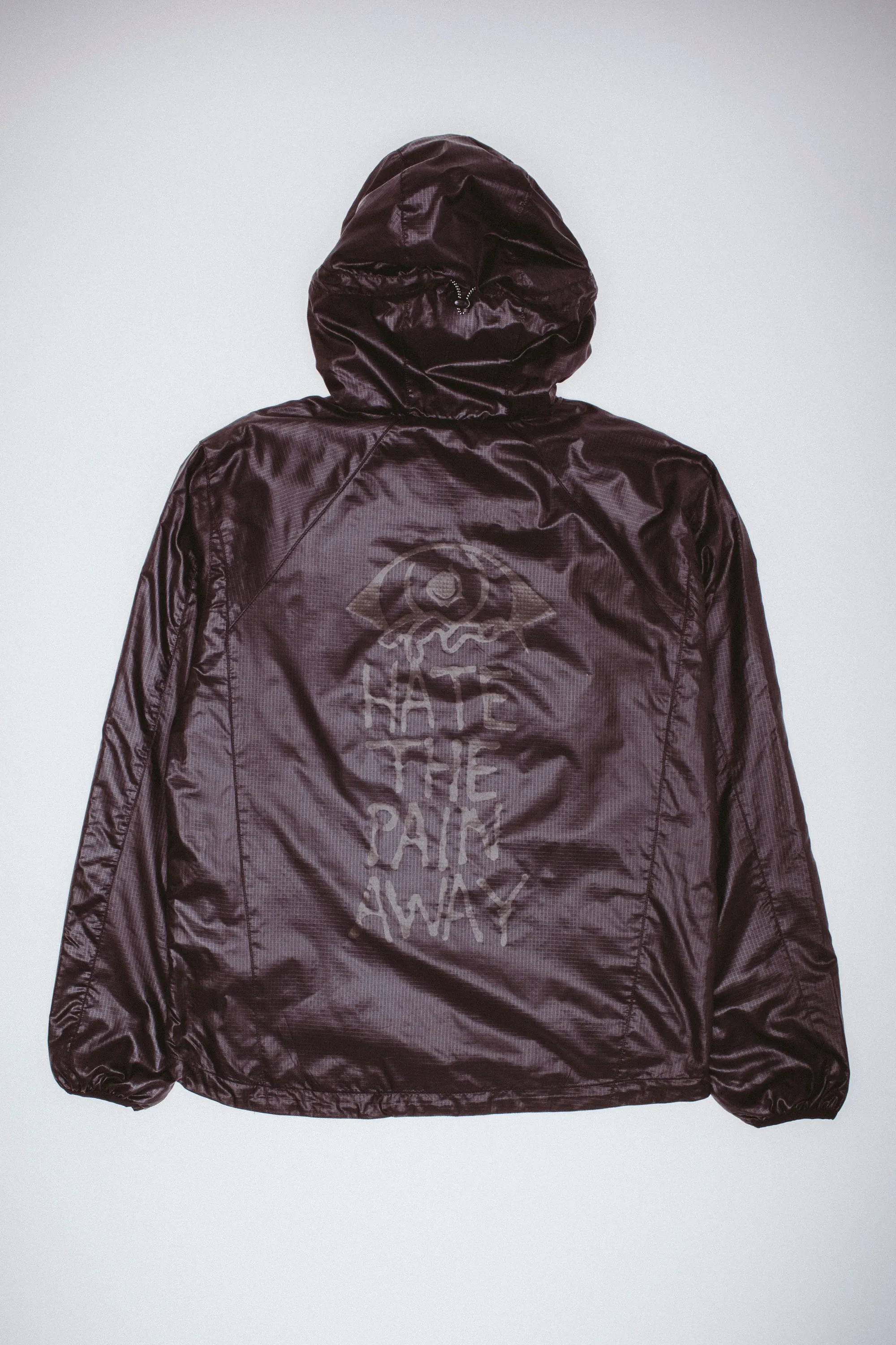 Hate The Pain Away Windbreaker sold by Fucking Awesome product image thumbnail 2