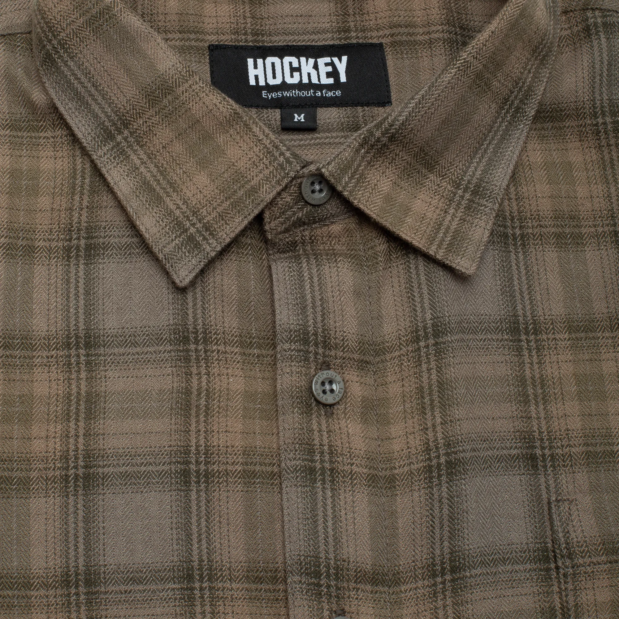 Hockey Long Sleeve Plaid Shirt sold by Fucking Awesome product image thumbnail 3