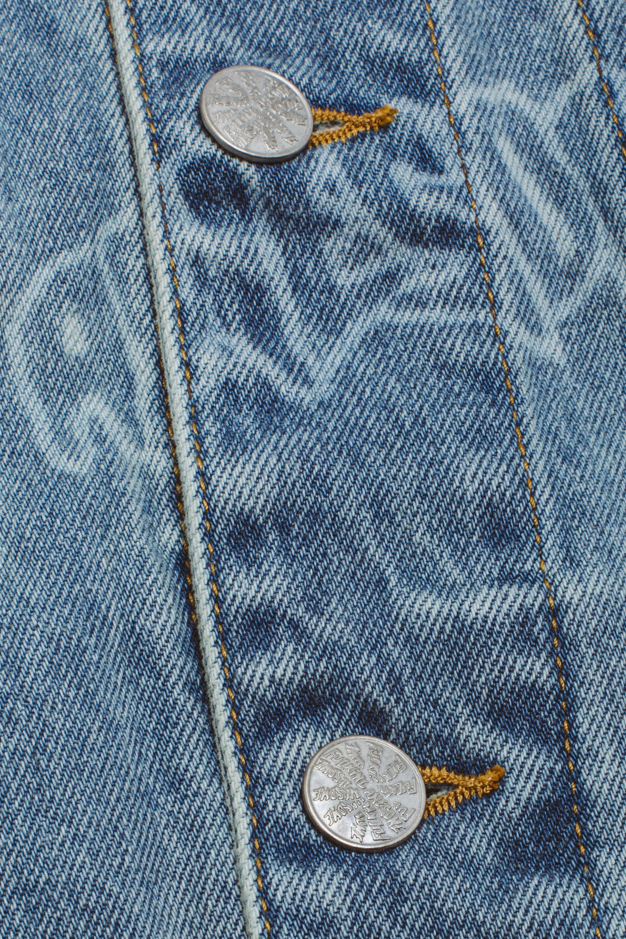 Lasered AOP Denim Jacket sold by Fucking Awesome product image thumbnail 4