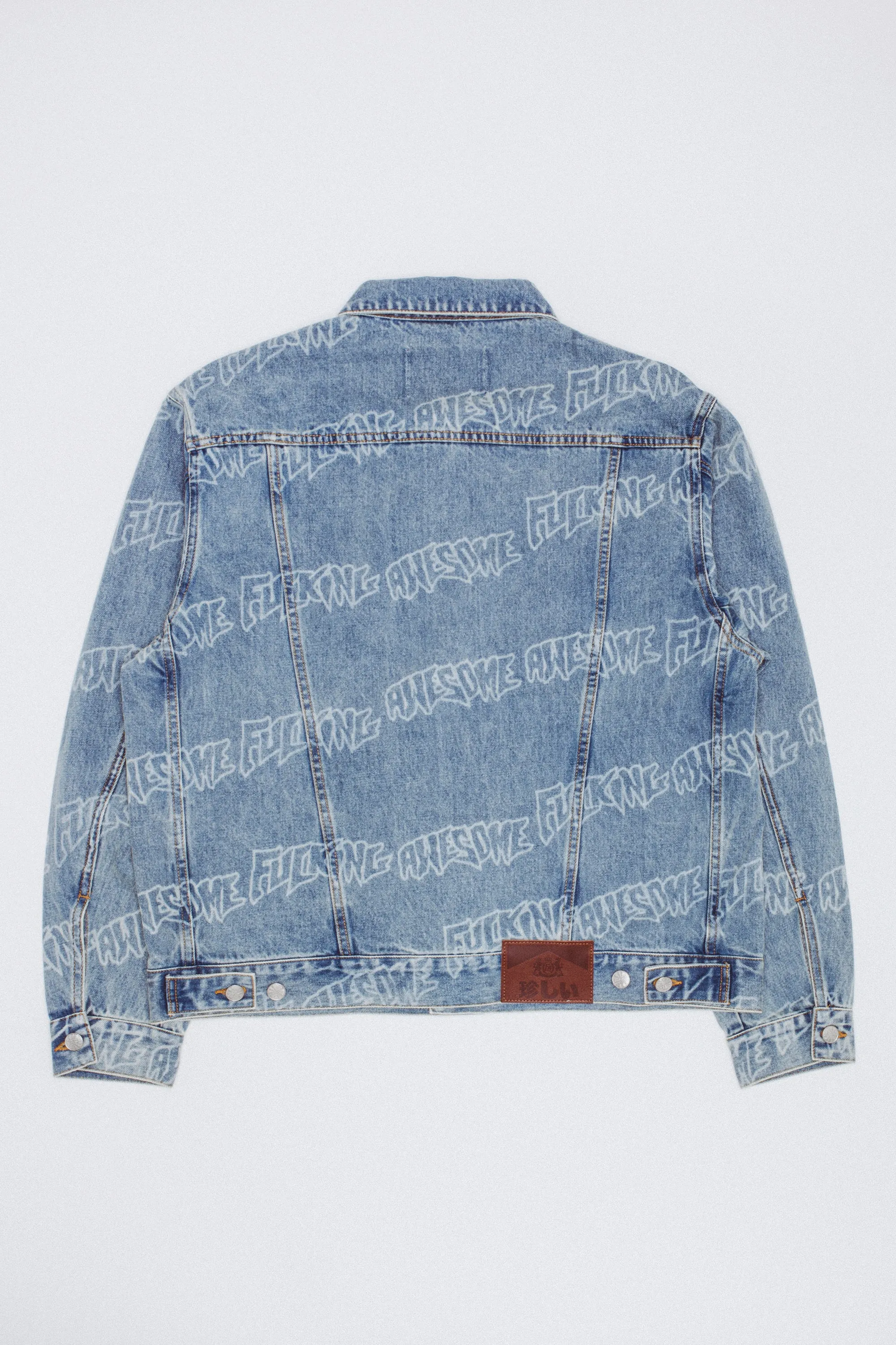 Lasered AOP Denim Jacket sold by Fucking Awesome product image thumbnail 2
