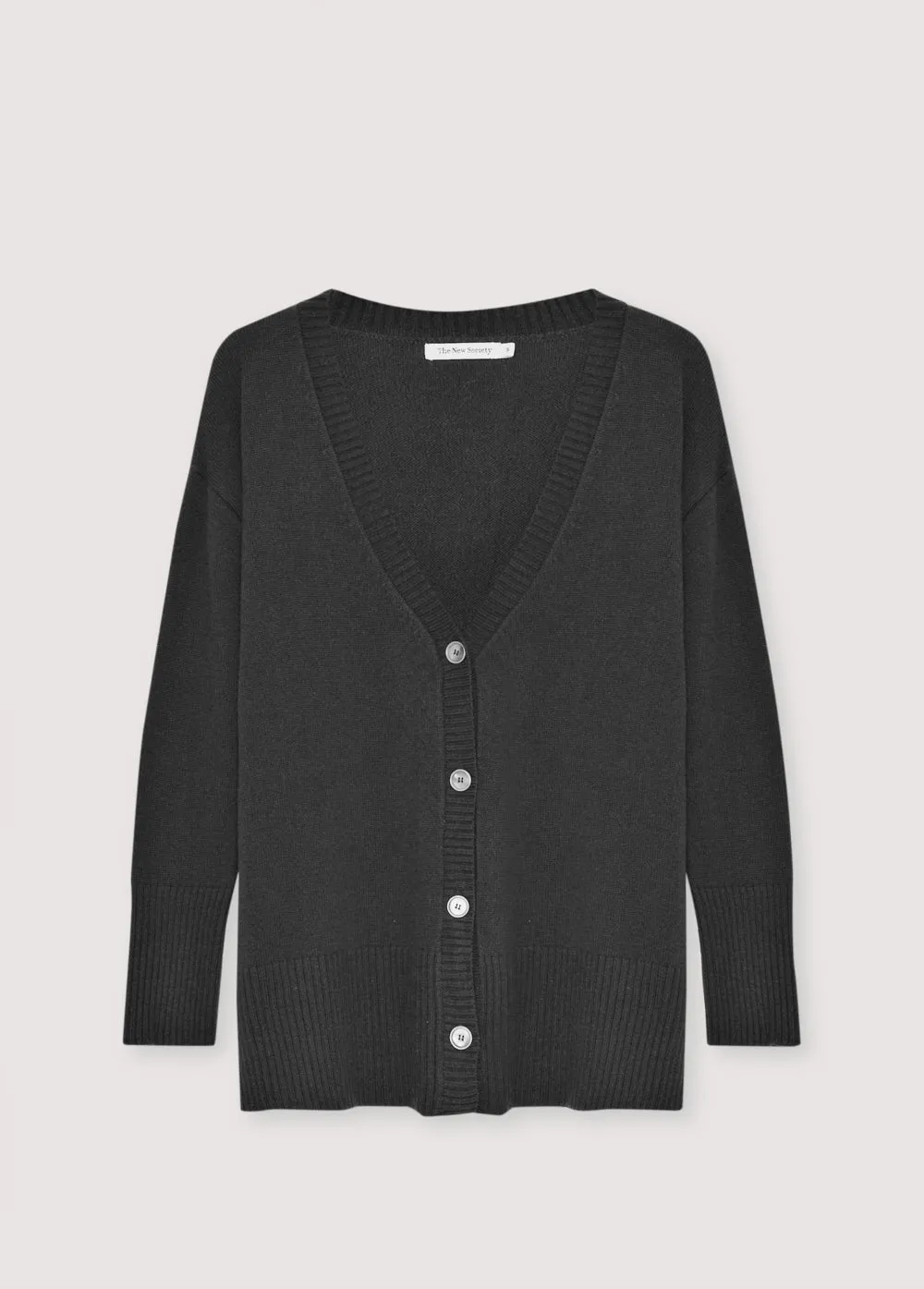 Agatha Woman Cardigan Mid Grey_Sampling sold by The New Society