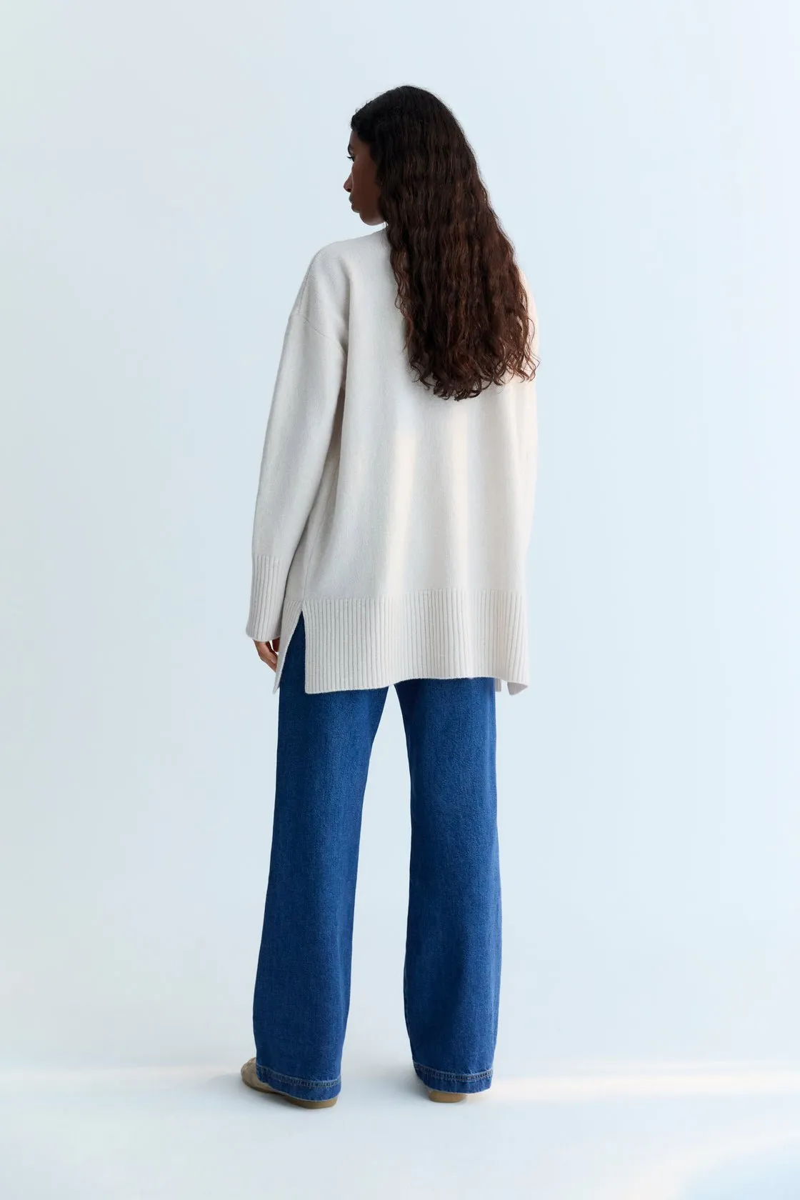Agatha Woman Cardigan Moonlight White sold by The New Society product image thumbnail 2