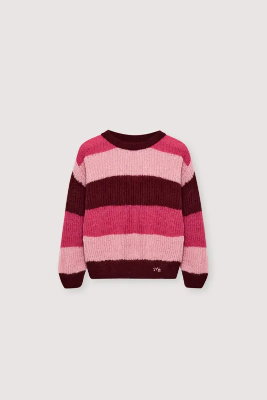 Astrid Jumper Plum Fantasy_Sampling made by The New Society
