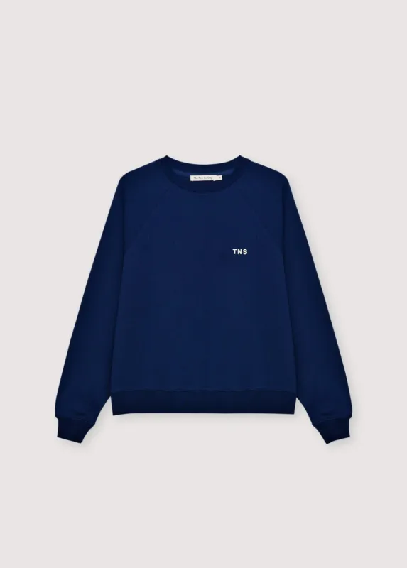 TNS Logo Men Sweatshirt  Summer Midnight made by The New Society