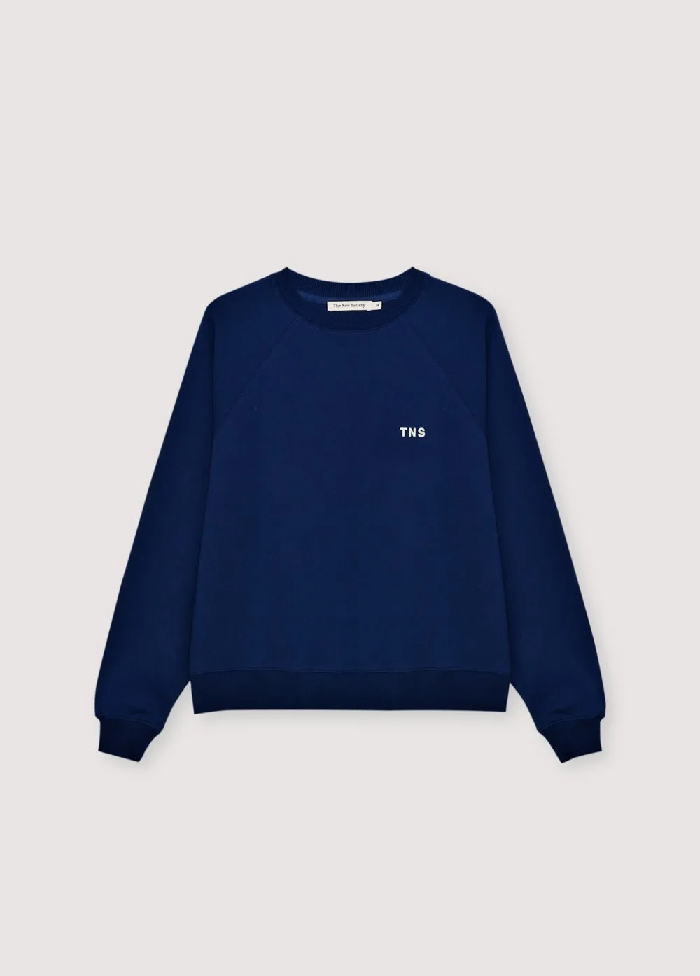 TNS Logo Men Sweatshirt Summer Midnight sold by The New Society