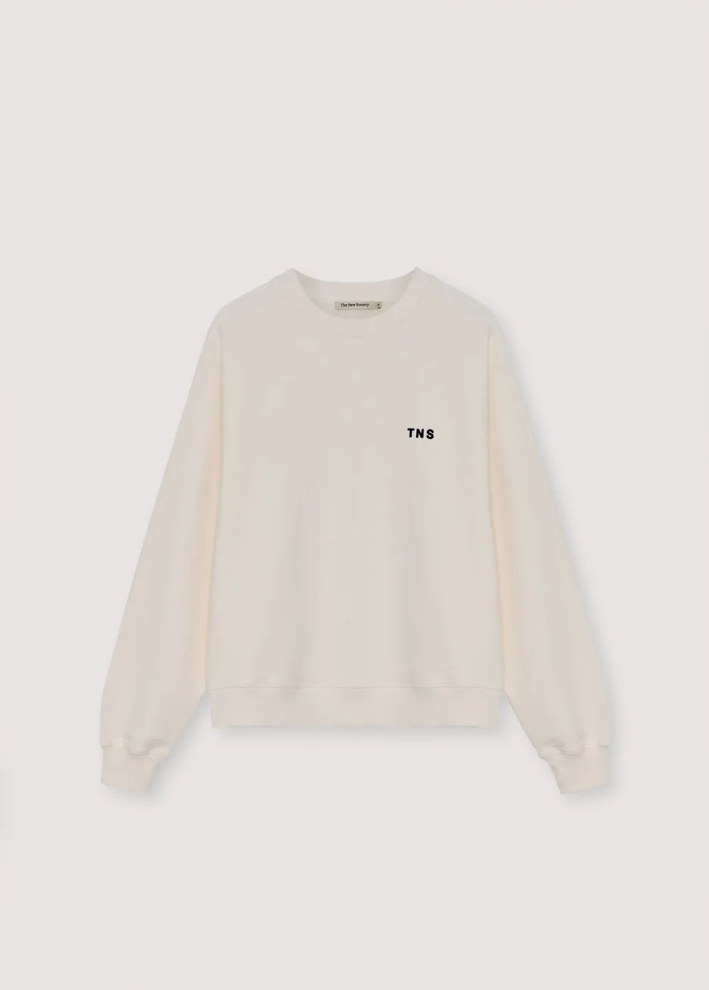 TNS Logo Men Sweatshirt Ecru sold by The New Society