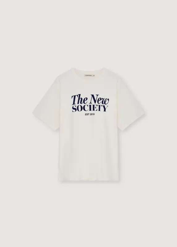 Bonsai Men T-Shirt Ecru made by The New Society