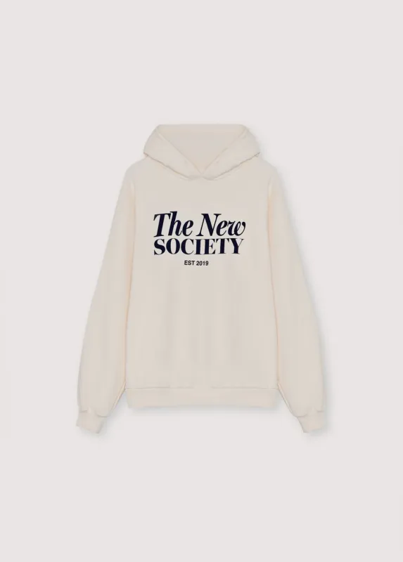 Bonsai Men Hoodie Ecru made by The New Society
