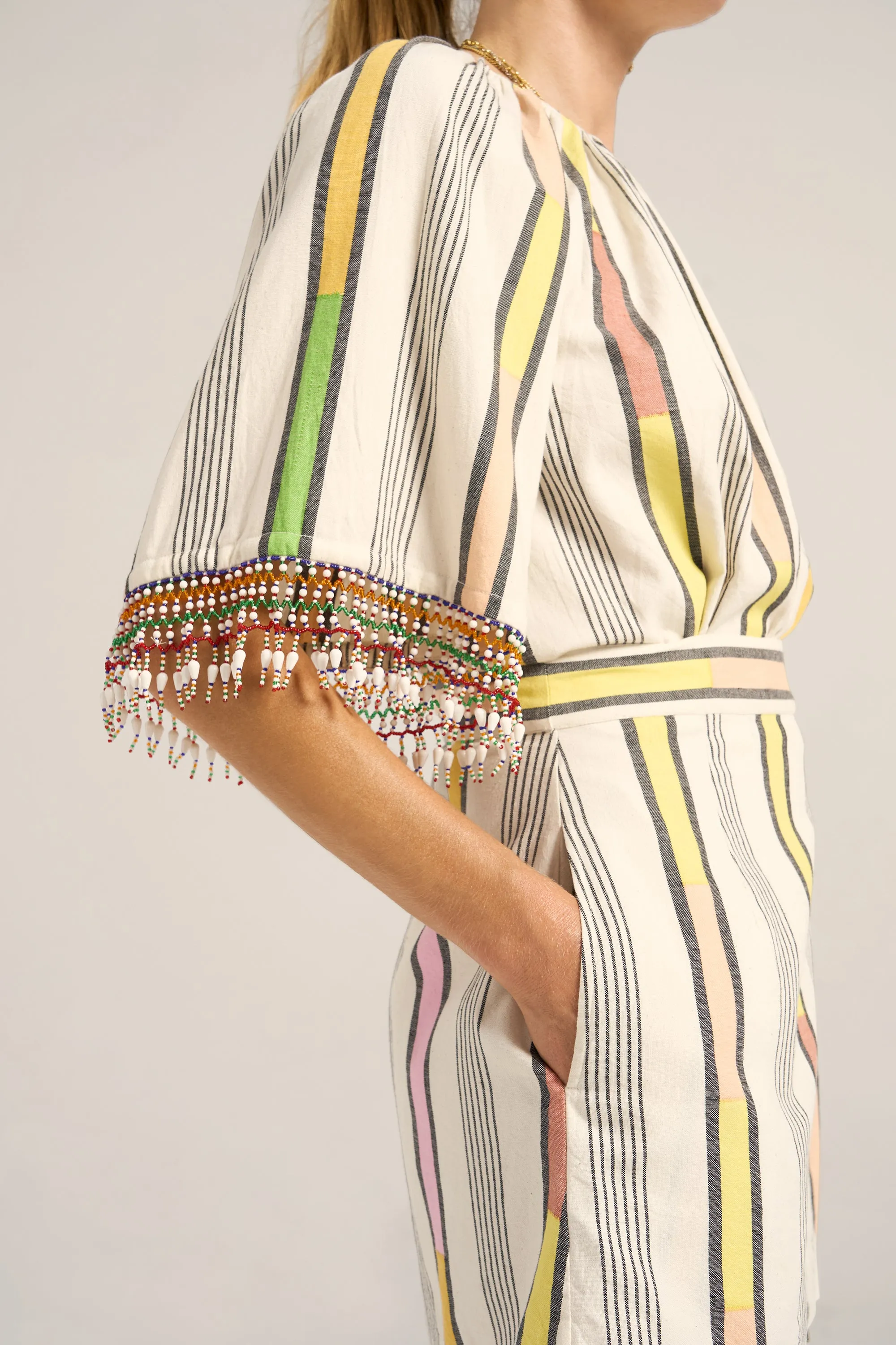Harpies Dakar Stripe Top sold by ILIO NEMA product image thumbnail 4