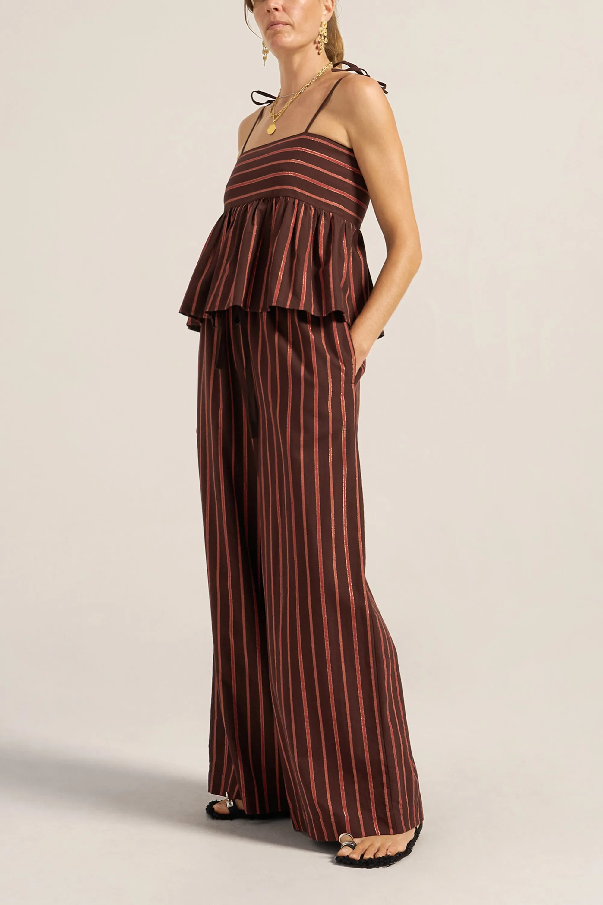 Clio Simi Stripe Pants sold by ILIO NEMA product image thumbnail 3