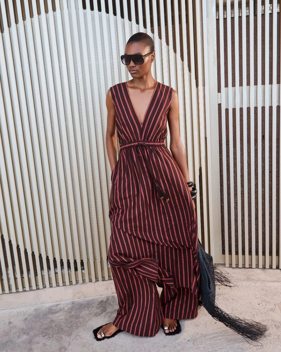 Clio Simi Stripe Pants sold by ILIO NEMA product image thumbnail 4
