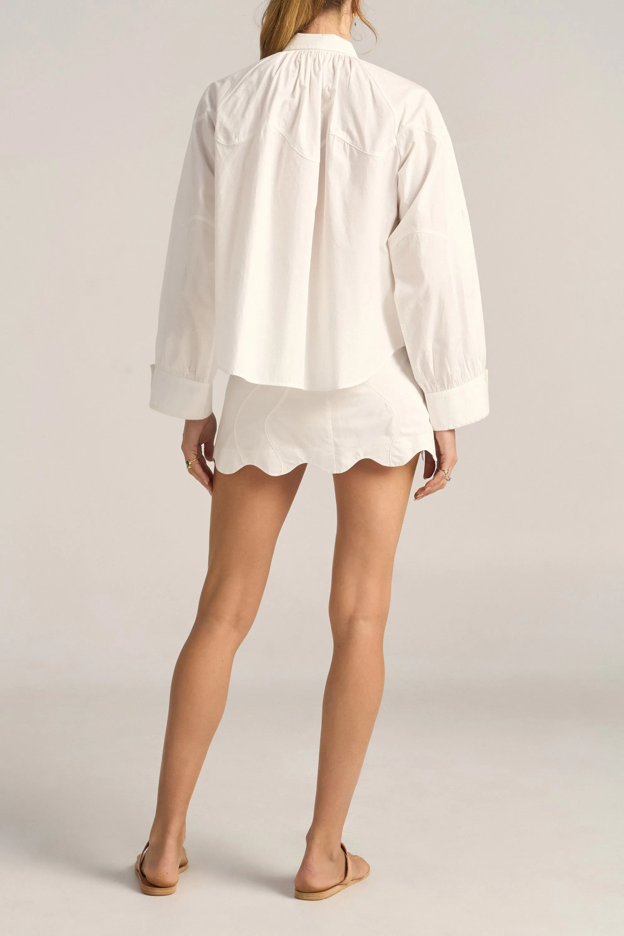 Cleobis White Poplin Shirt sold by ILIO NEMA product image thumbnail 5