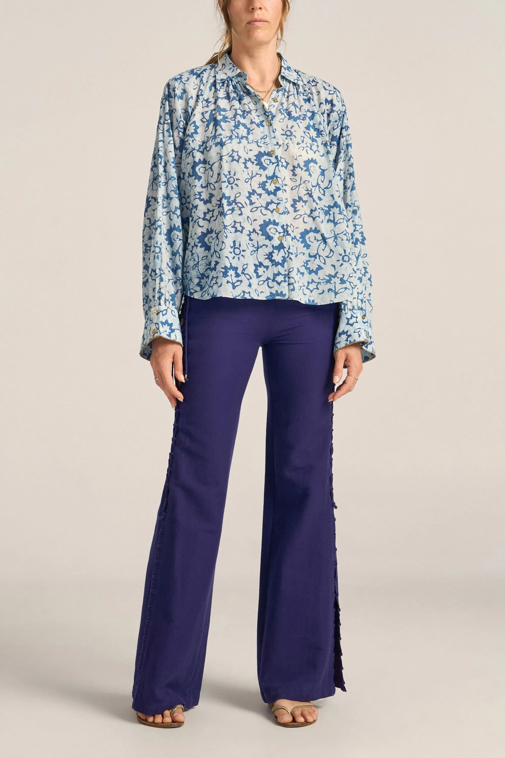Medusa Batik Print Shirt sold by ILIO NEMA