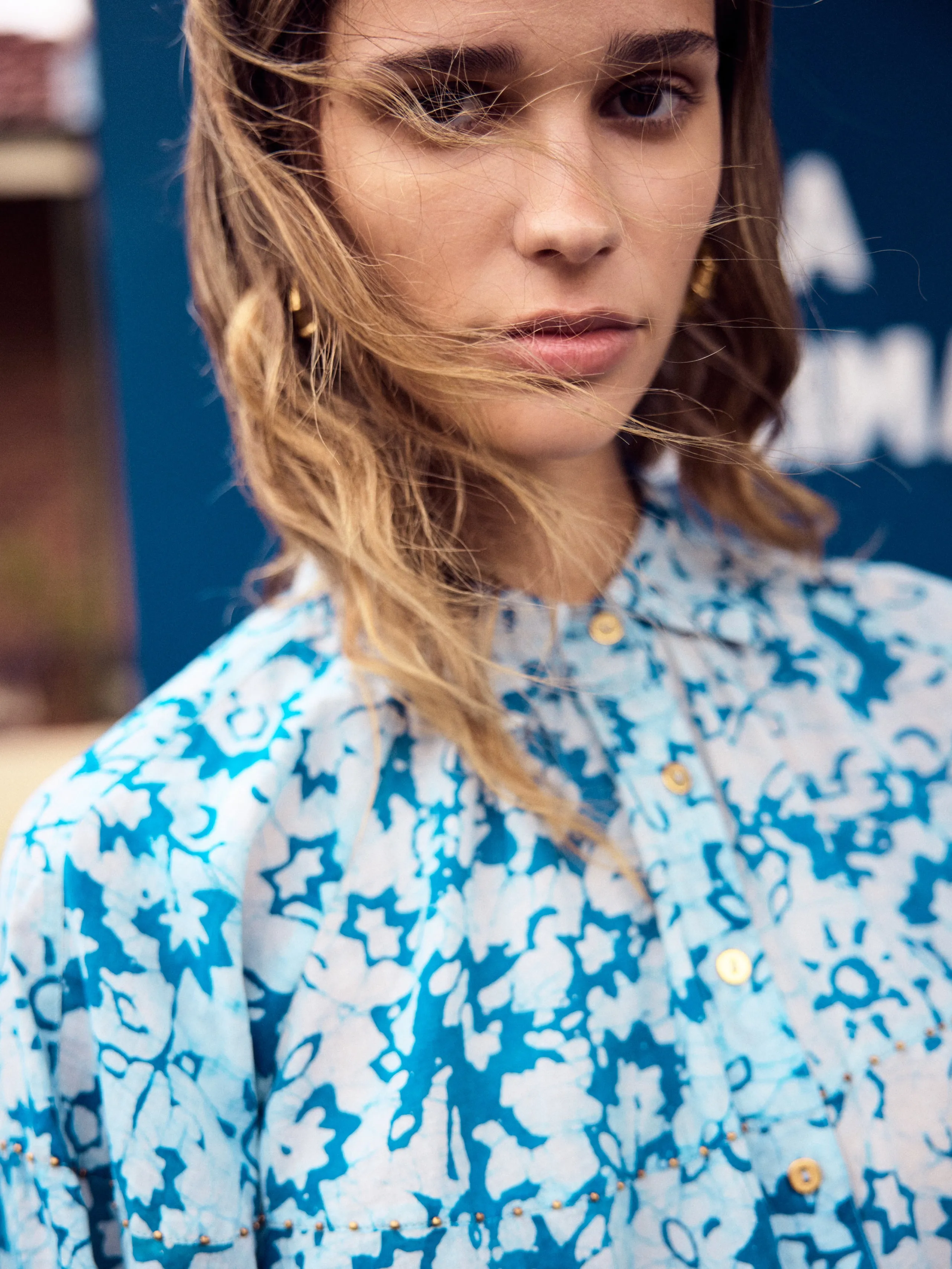 Medusa Batik Print Shirt sold by ILIO NEMA product image thumbnail 2