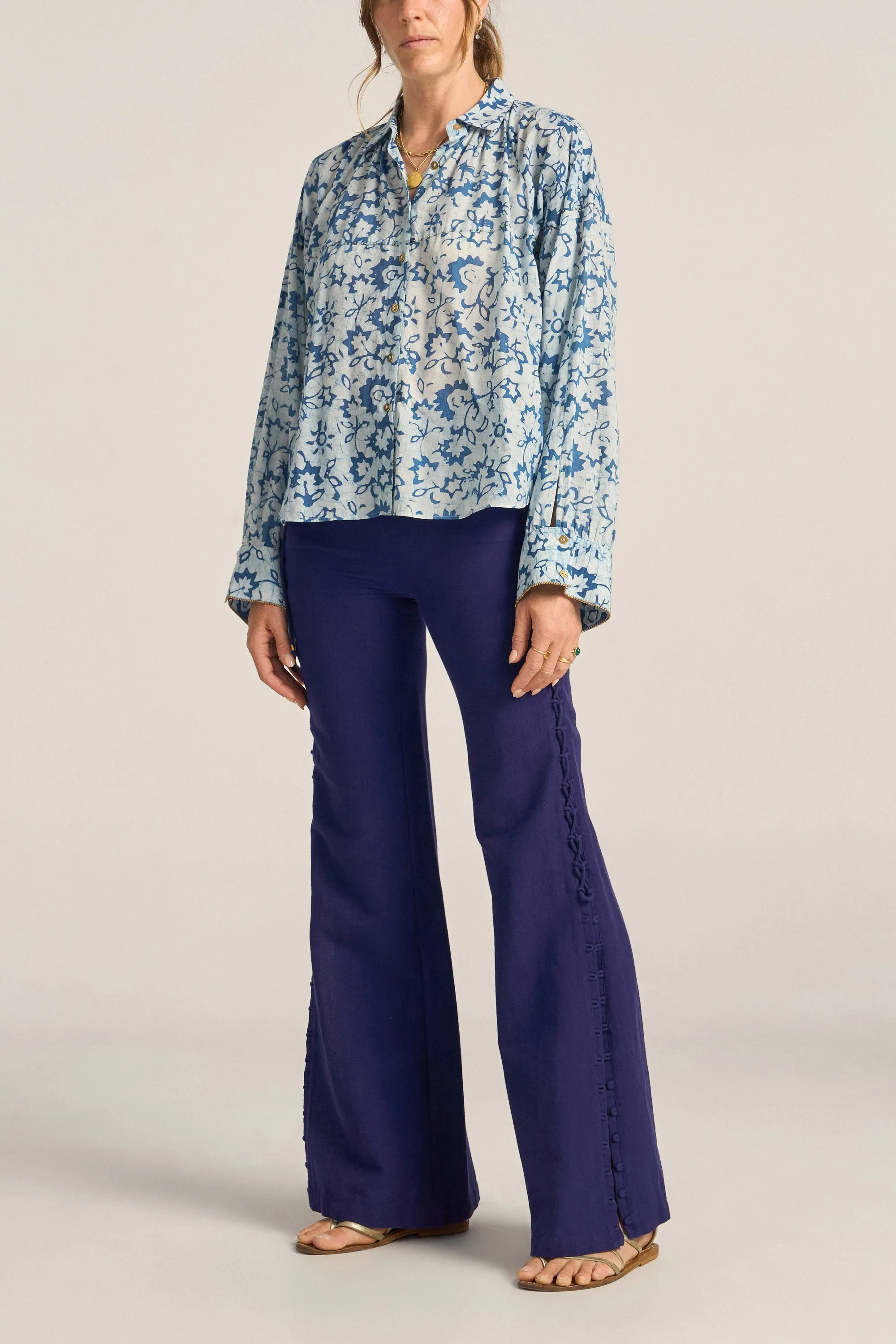 Medusa Batik Print Shirt sold by ILIO NEMA product image thumbnail 3