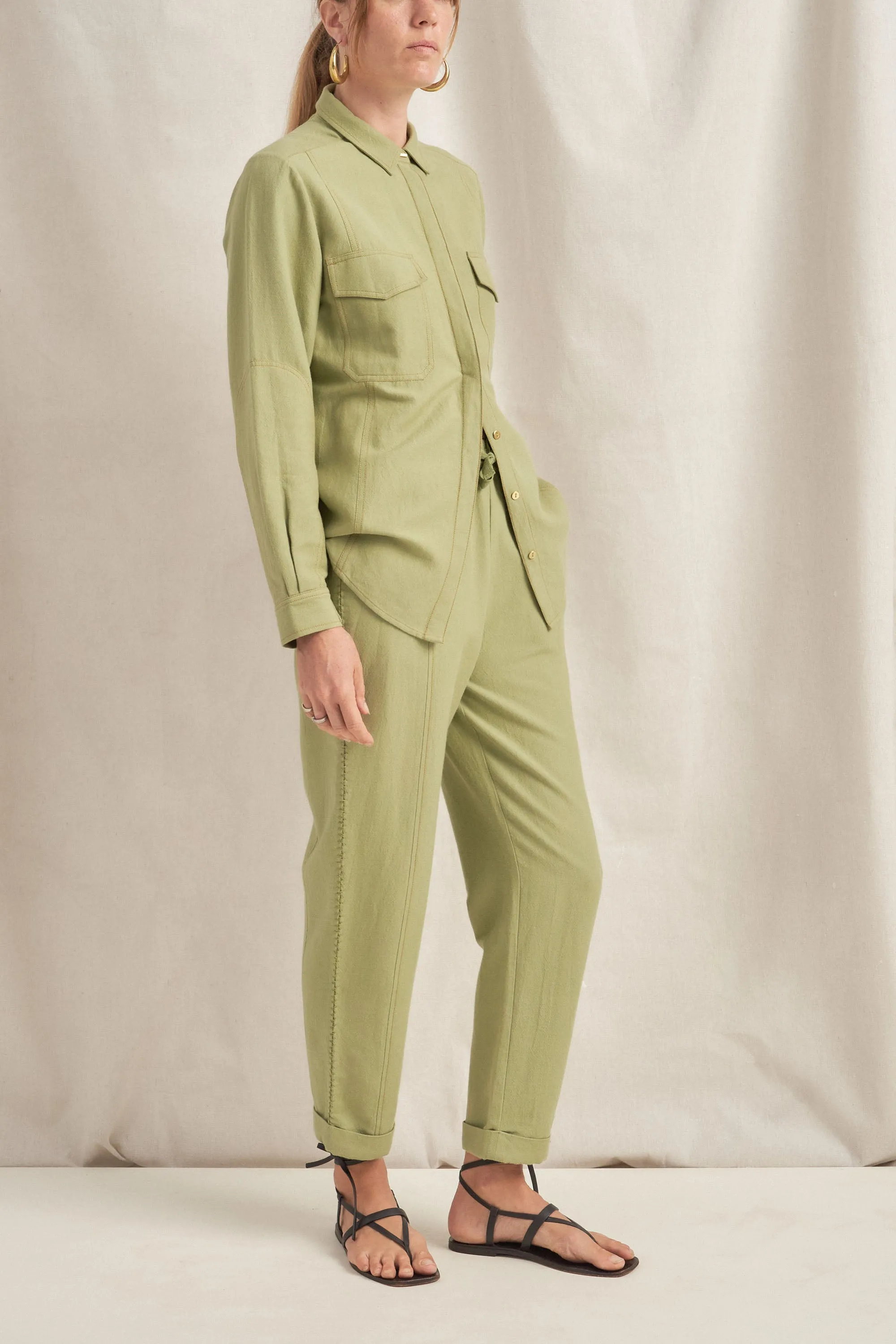 Paris Sage Shirt sold by ILIO NEMA product image thumbnail 3