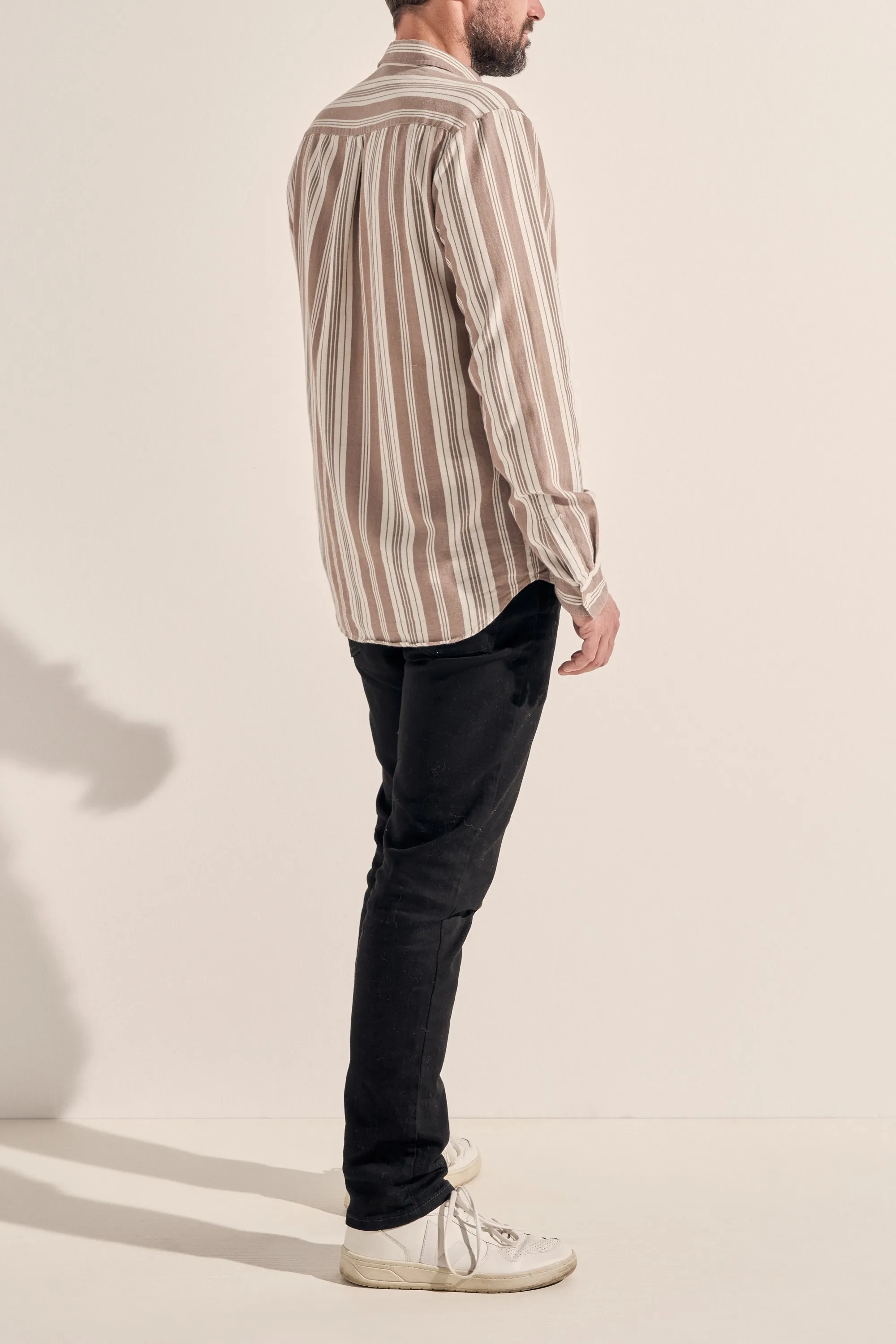 Adonis Tangier Stripe Men's Shirt sold by ILIO NEMA product image thumbnail 3