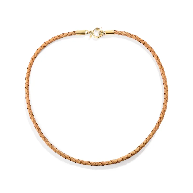 Intreccia Leather Cord made by Renato Cipullo