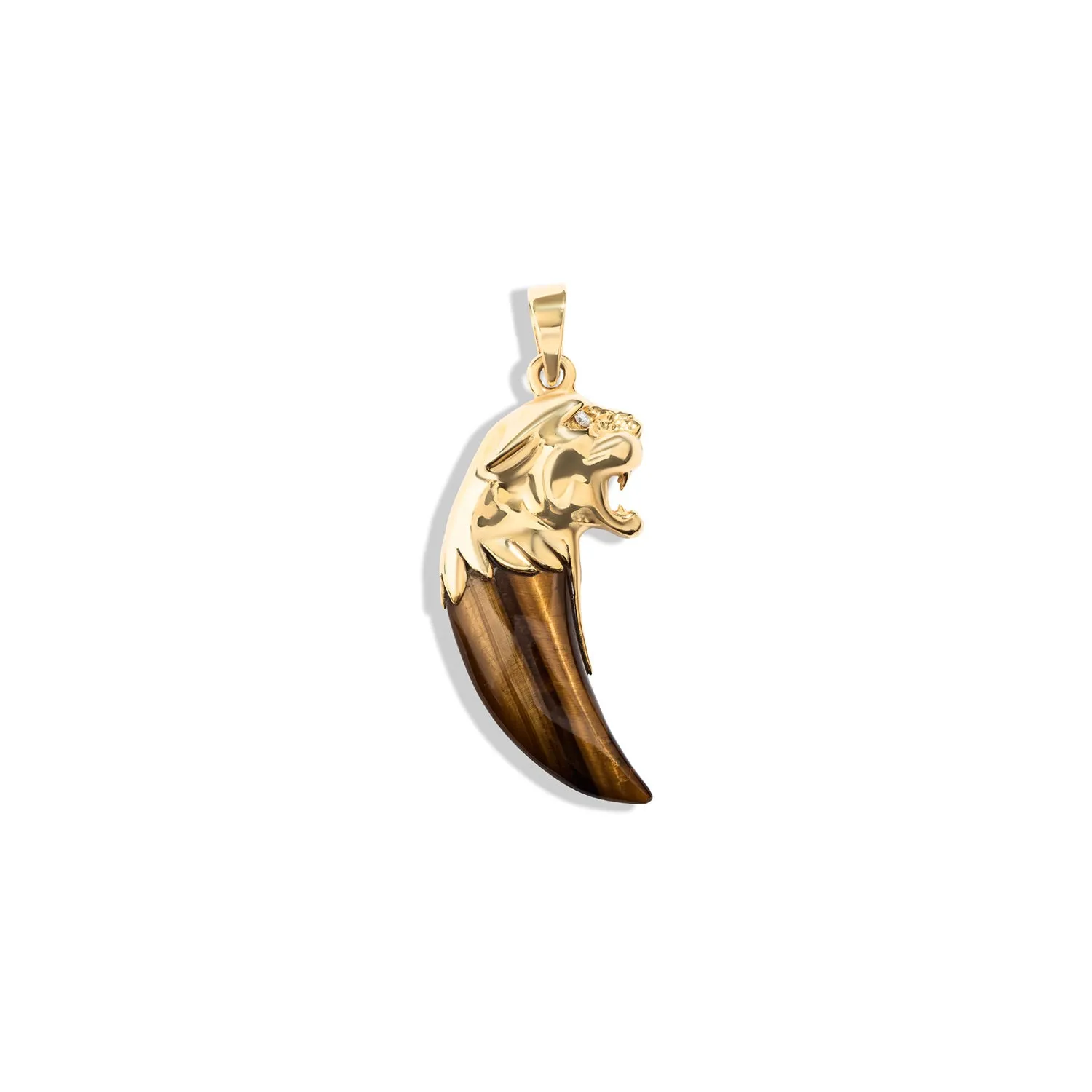 Tiger's Eye Giaguaro Pendant sold by Renato Cipullo