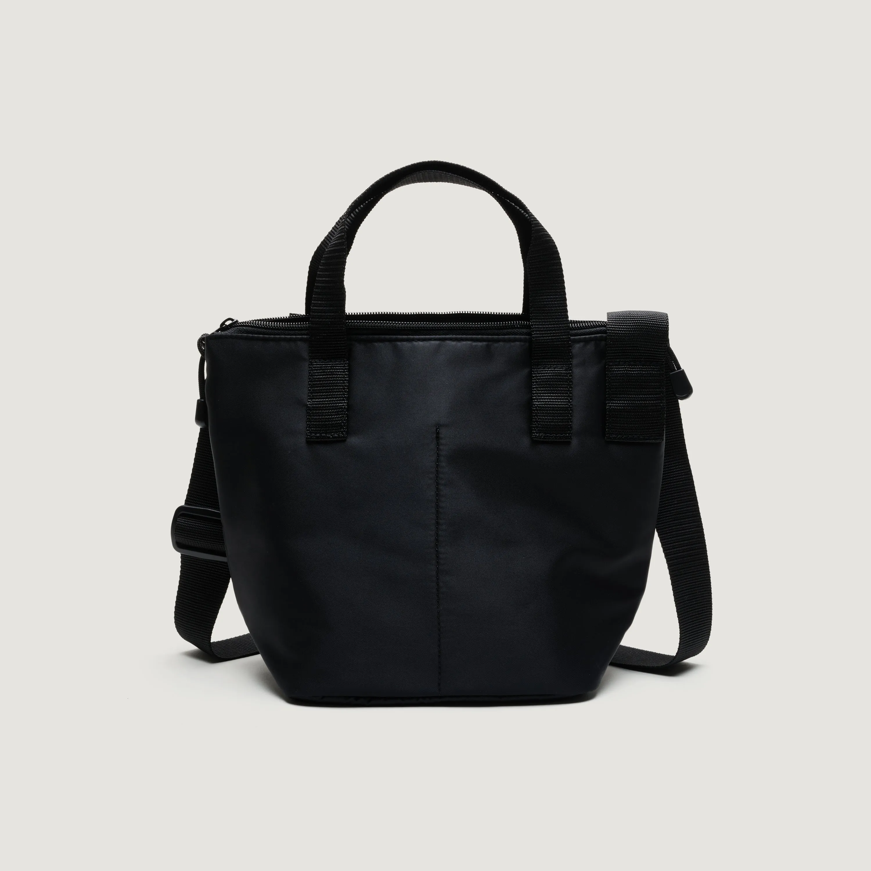 ZIPPER DUFFLE - SMALL - BLACK PUFFER NYLON TWILL sold by BAGSINPROGRESS product image thumbnail 5