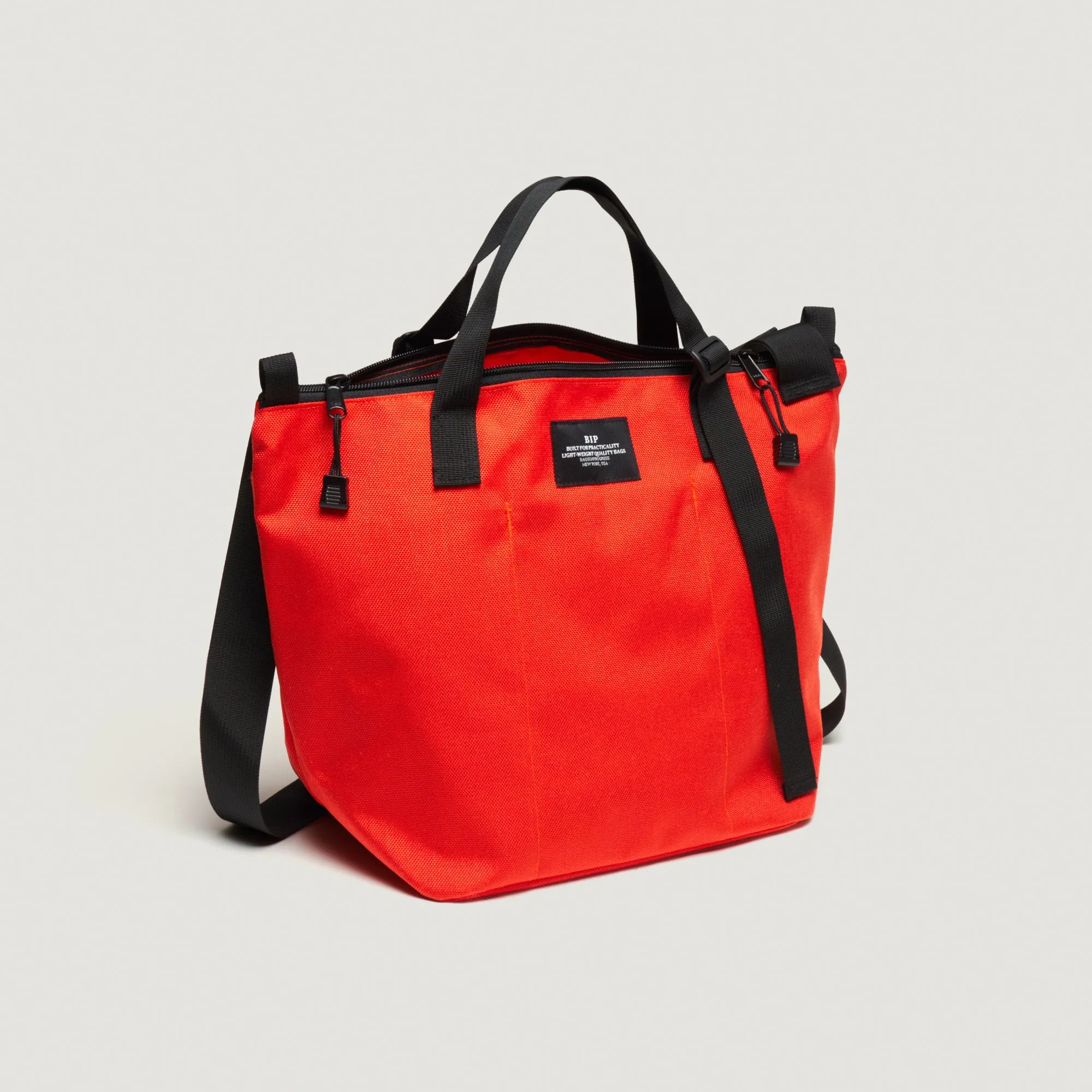TRAVELER DUFFLE SMALL - REDDISH ORANGE NYLON CANVAS sold by BAGSINPROGRESS product image thumbnail 4