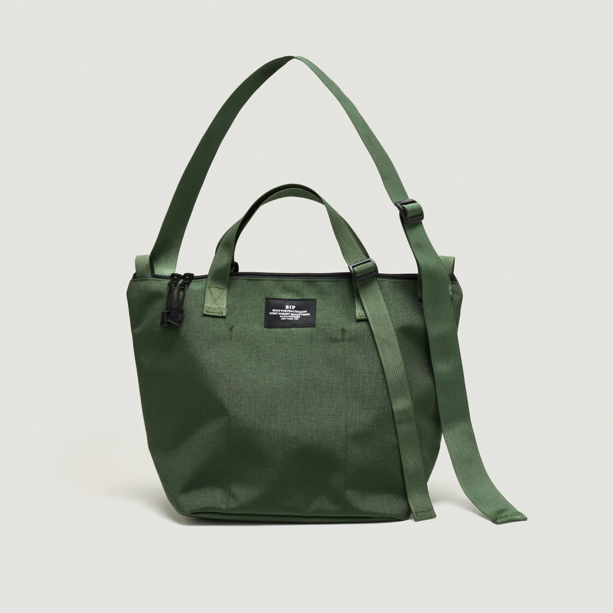 TRAVELER DUFFLE SMALL - OLIVE NYLON CANVAS sold by BAGSINPROGRESS