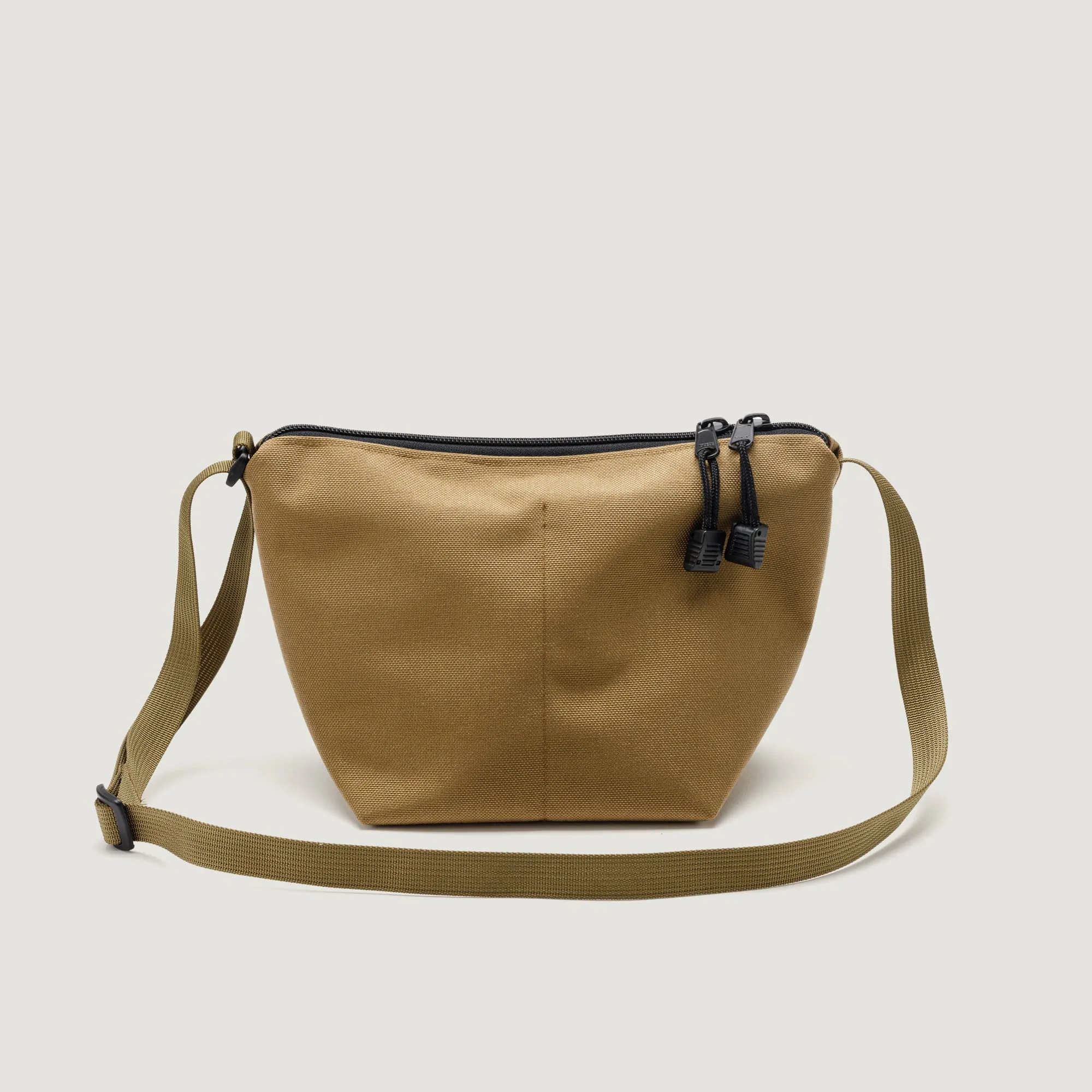 MICRO TOTE - KHAKI NYLON CANVAS sold by BAGSINPROGRESS product image thumbnail 5