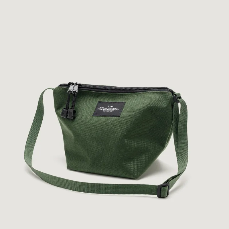MICRO TOTE - OLIVE NYLON CANVAS made by BAGSINPROGRESS