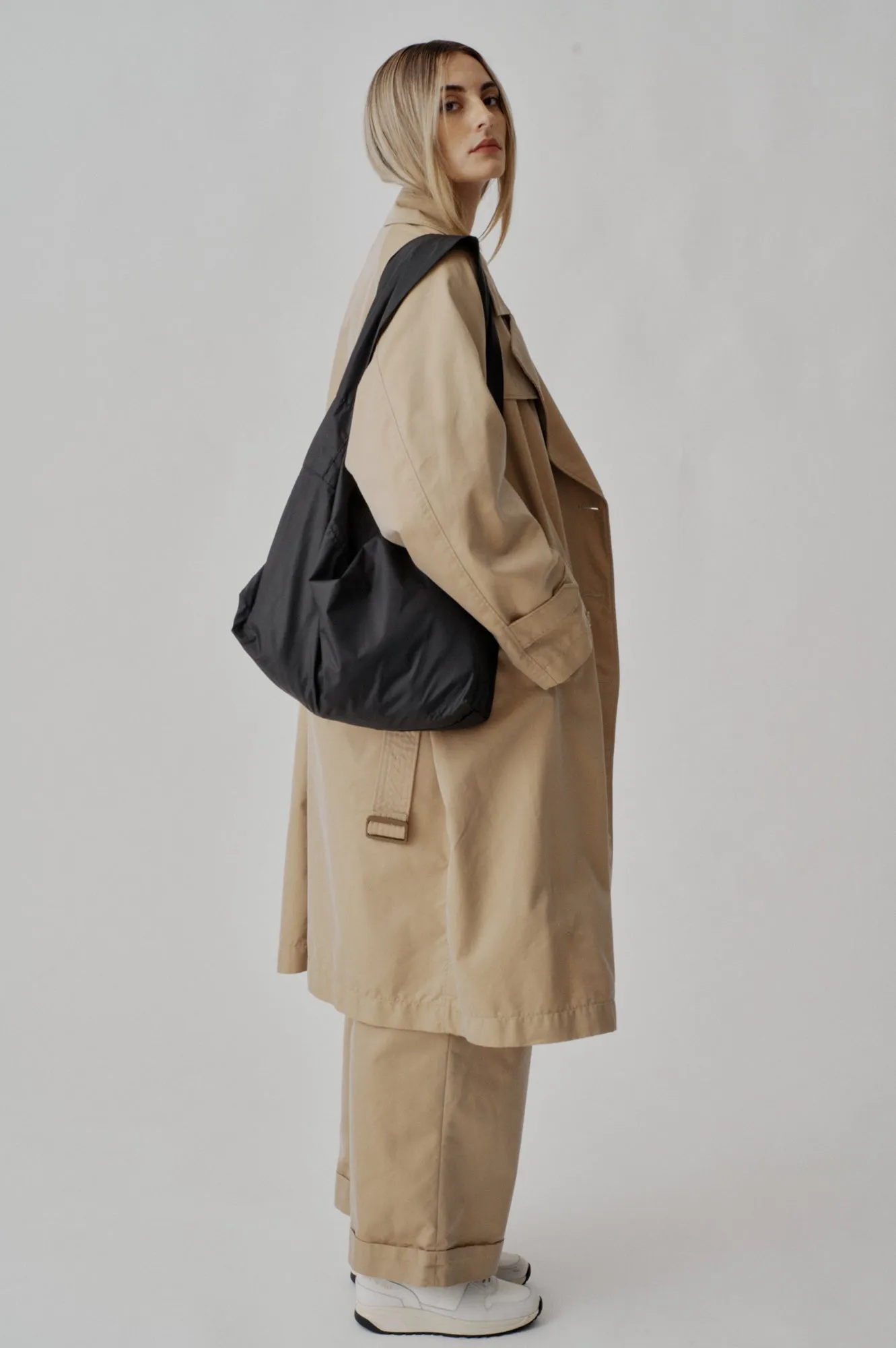 PACKABLE MARKET SHOULDER - BLACK sold by BAGSINPROGRESS product image thumbnail 4