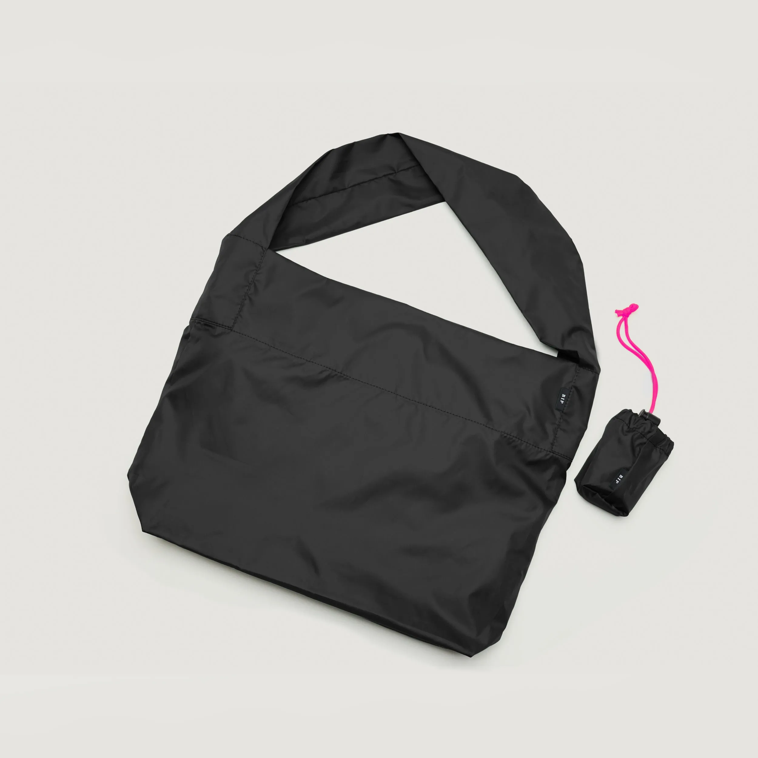 PACKABLE MARKET SHOULDER - BLACK sold by BAGSINPROGRESS product image thumbnail 5