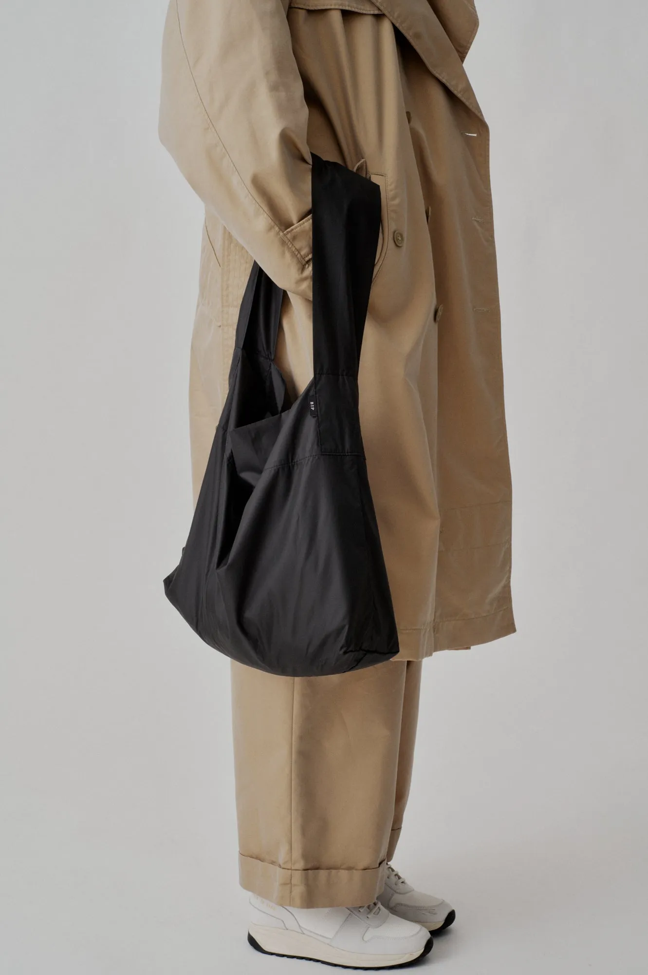 PACKABLE MARKET SHOULDER - BLACK sold by BAGSINPROGRESS product image thumbnail 3