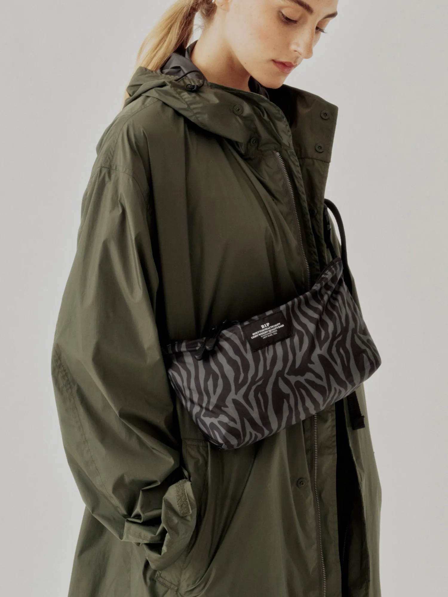 FANNYPACK CROSSBODY - ZEBRA GREEN sold by BAGSINPROGRESS product image thumbnail 2