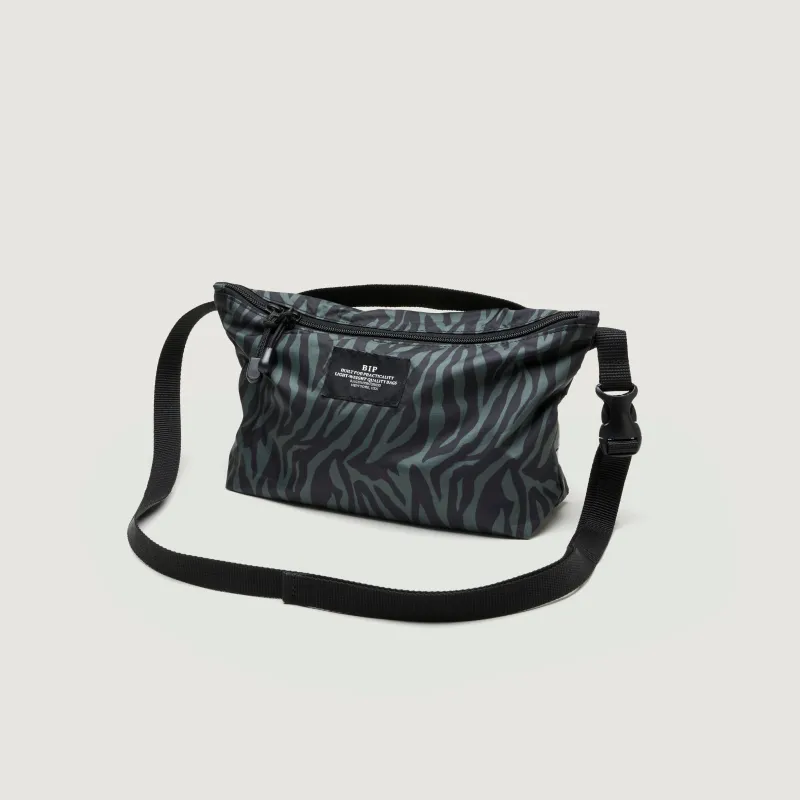 FANNYPACK CROSSBODY - ZEBRA GREEN made by BAGSINPROGRESS