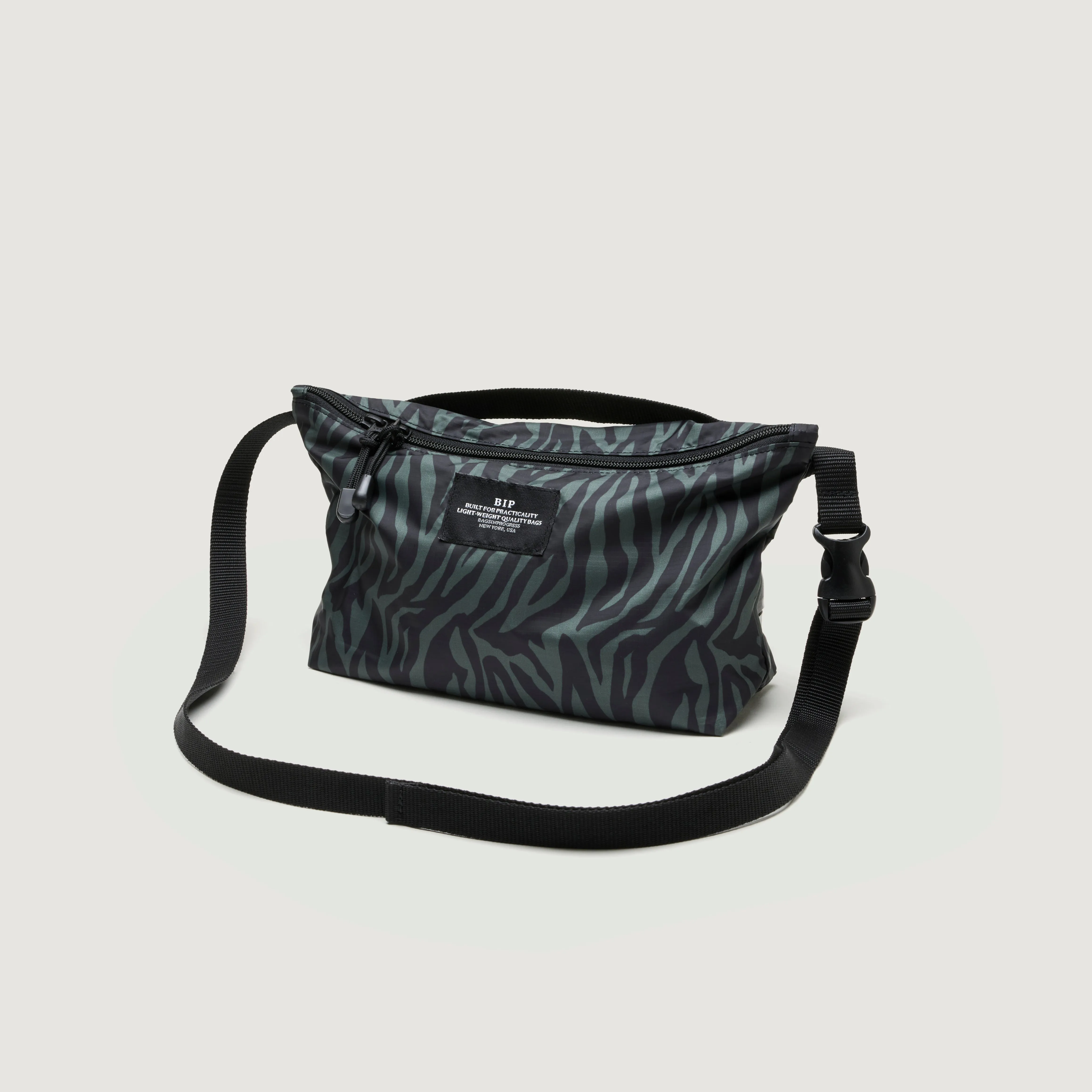 FANNYPACK CROSSBODY - ZEBRA GREEN sold by BAGSINPROGRESS