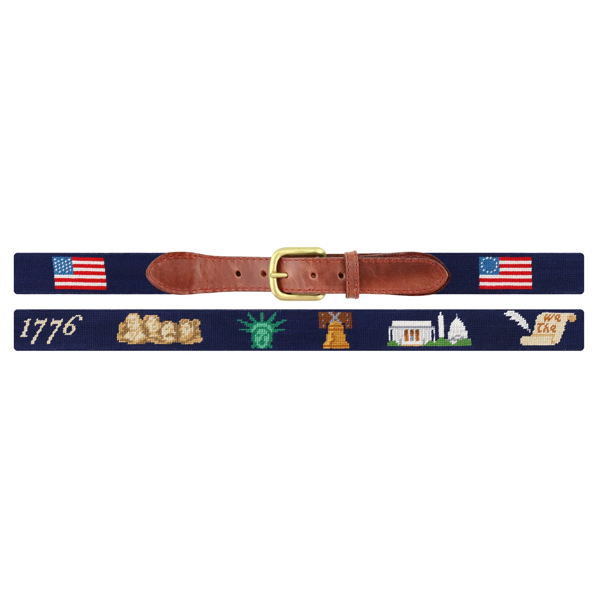 American History Belt (Dark Navy) sold by Smathers & Branson product image thumbnail 2
