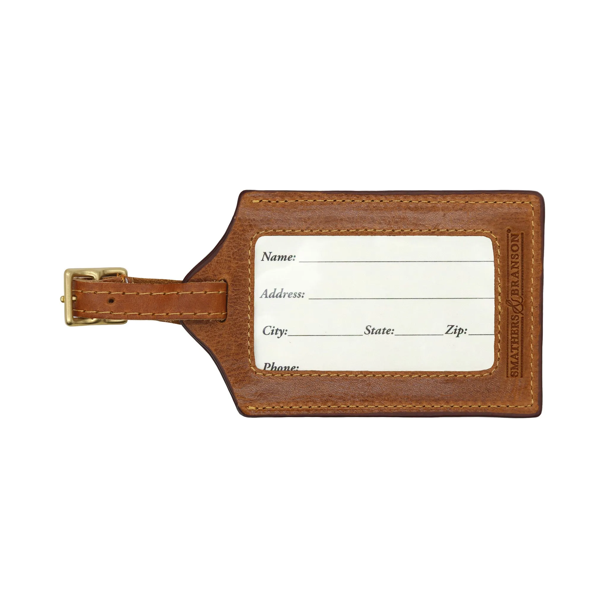 Appalachian State Text Luggage Tag (Black) sold by Smathers & Branson product image thumbnail 2